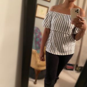 Banana Republic Off the Shoulder Top